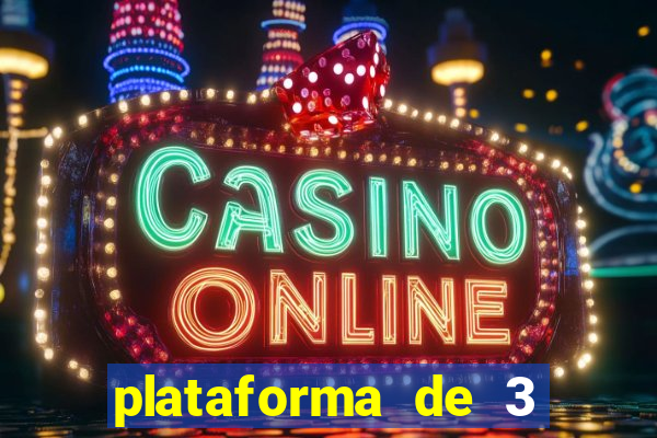 plataforma de 3 reais link